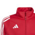 Chaqueta de Fútbol adidas Tiro24 Infantil Rojo
