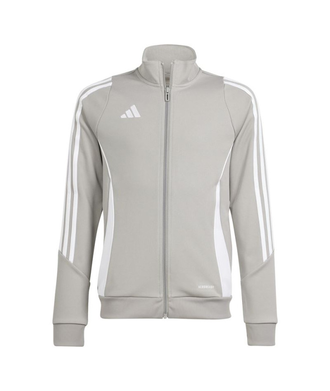 Chaqueta de Fútbol adidas Tiro24 Infantil Gris