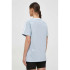 Camiseta adidas 3Bandas Mujer Azul