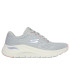 Zapatillas Skechers Arch Fit 2.0 - Big L Mujer Light Grey Periwinkle & Coral