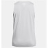 Camiseta de Fitness Under Armour Tech Twist Mujer Gris