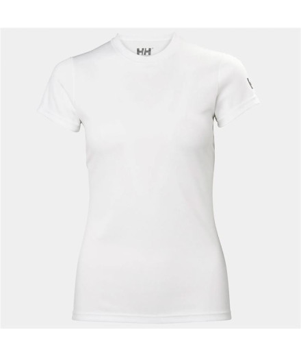 Camiseta de Montaña Helly Hansen Tech Mujer Blanco