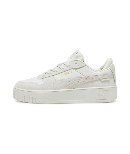 Zapatillas Puma Carina Sreet D Vapor Gray Vapor Blanco Mujer