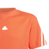 Camiseta adidas Future Icons 3 Bandas Infantil Rojo