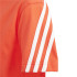 Camiseta adidas Future Icons 3 Bandas Infantil Rojo