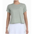 Camiseta Bullpadel Batis Mujer Eucalipto