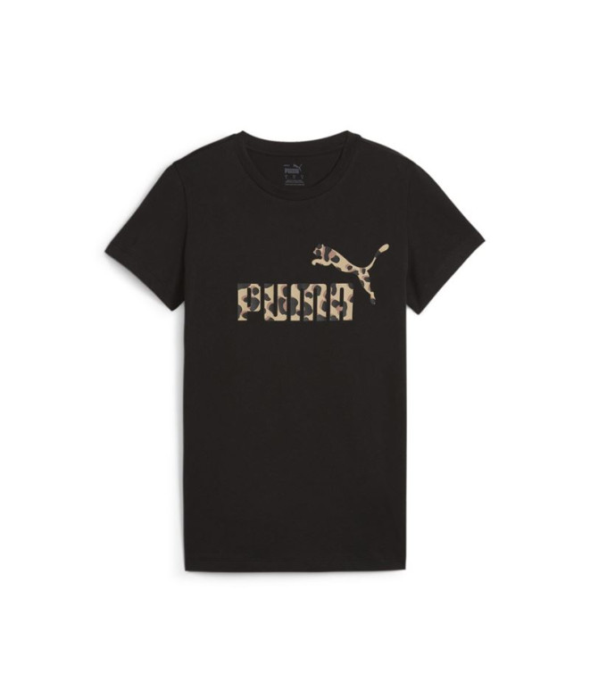 Camiseta Puma Essentials+ Animal Graphic Negro...