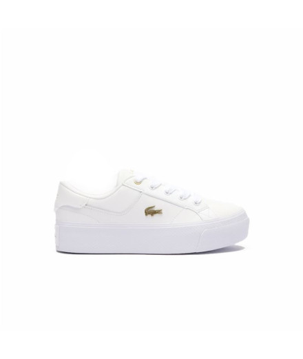 Zapatillas Lacoste Vulcanized Mujer Blanco