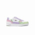 Zapatillas Lacoste Court Infantil Verde Lila