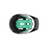 Casco de ciclismo Lazer Coyote KinetiCore Blanco/Negro