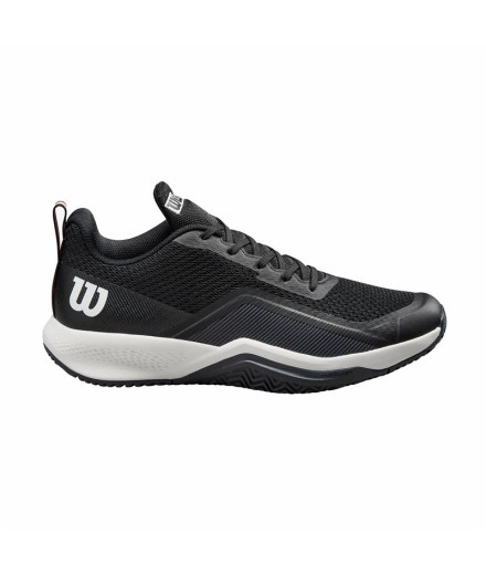 Zapatillas de Tenis Wilson Rush Pro Lite Hombre Negro/Blanco
