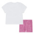 Conjunto Converse Chuck Patche & Biker S Niña Oops Rosa