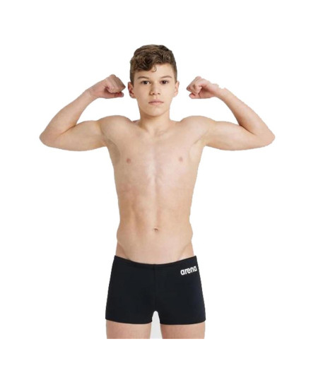 Bañador de Natación Arena Team Swim Infantil Negro/Blanco