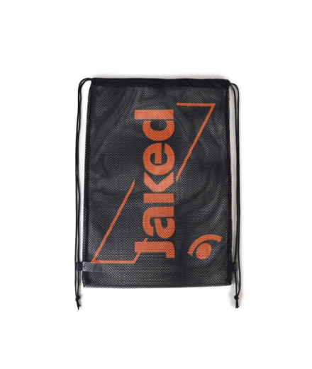Bolsa Material Jaked Tetris Mesh Bag Negro/Amarillo