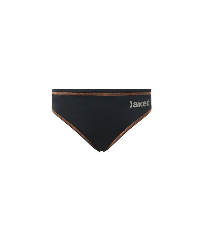 Bañador Entreno Jaked Milano Niño Negro/Naranja