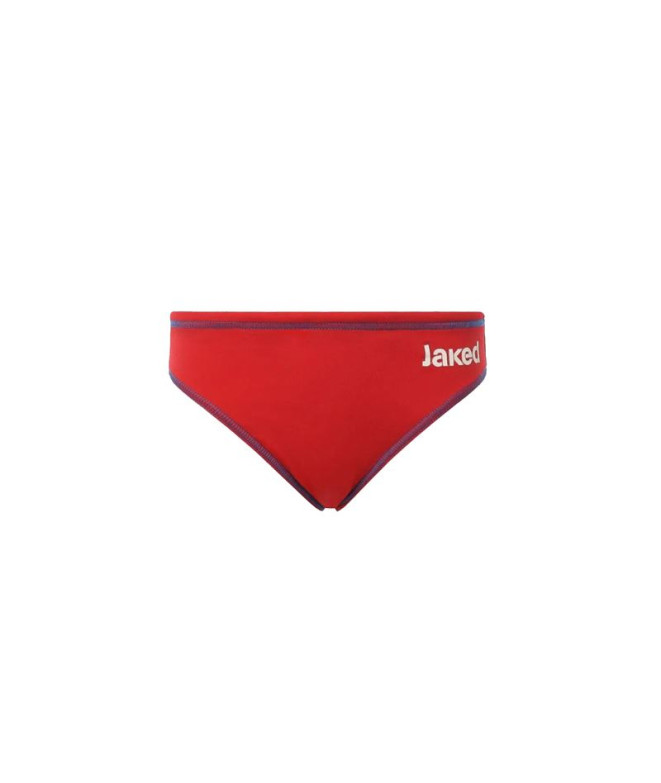 Bañador Entreno Jaked Milano Niño Rojo/Azul