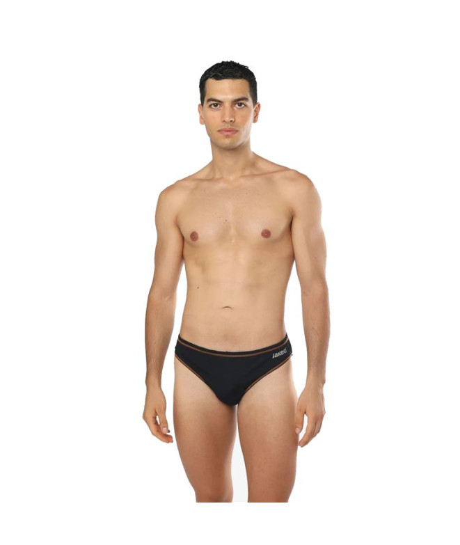 Bañador Entreno Jaked Milano Hombre Negro