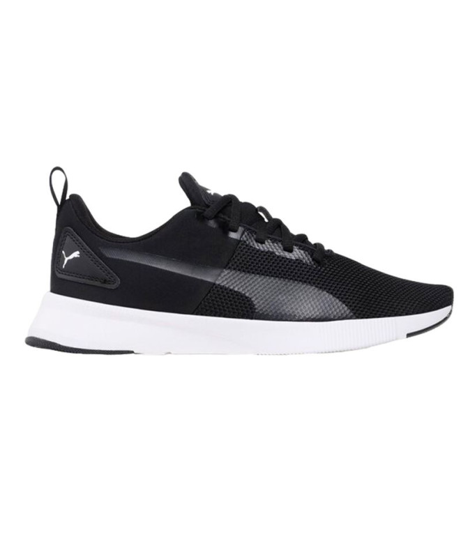 Zapatillas Puma Flyer Runner Negro/Blanco Infantil