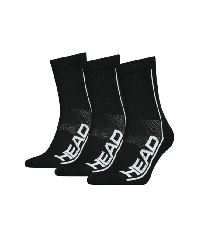 Calcetines de tenis Head Performance 3p Negro