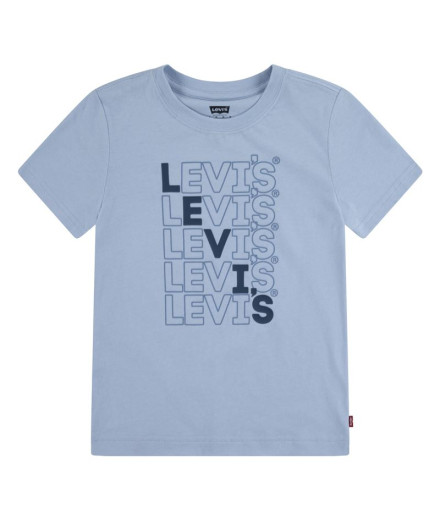 Camiseta Levi'S Loud Niño Niagra Azul