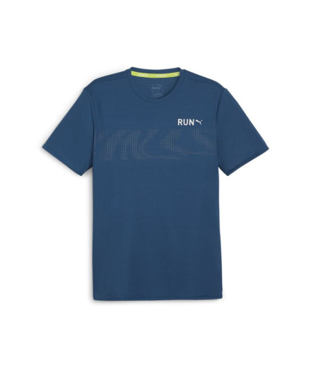 Camiseta de Running Puma Run Favourite Hombre Amarillo