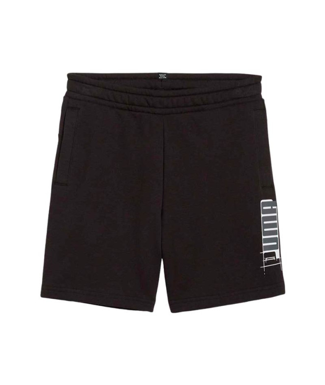 Pantalones Puma ESS+ AB Negro Infantil