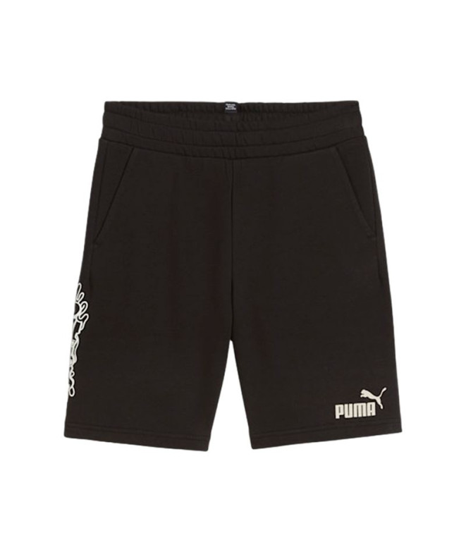 Pantalones Puma ESS+ MID 90s Negro Infantil