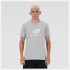 Camiseta New Balance Sport Essentials Logo Hombre Gris