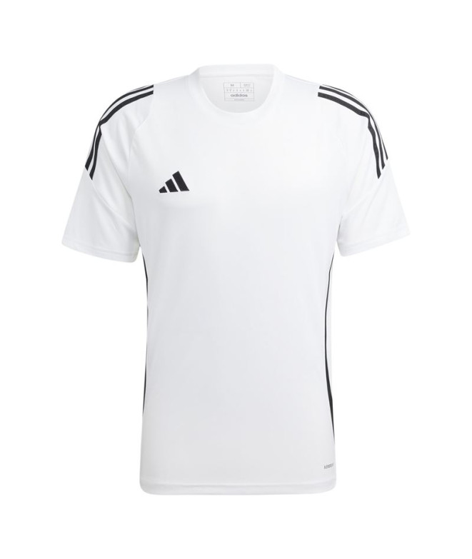 Camiseta de Fútbol adidas Tiro24 Hombre Blanco