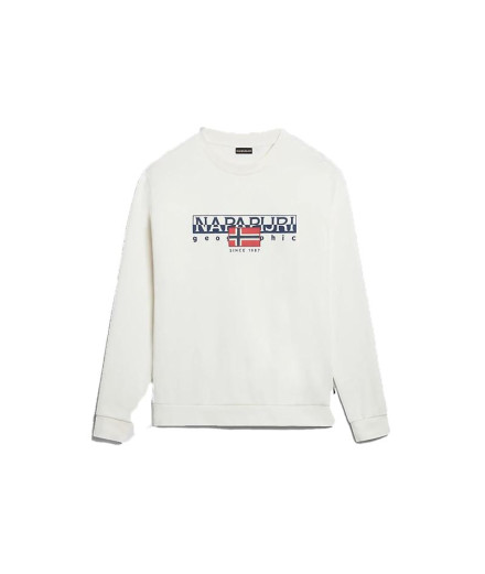 Sudadera Napapijri B-Aylmer C Blanco Hombre