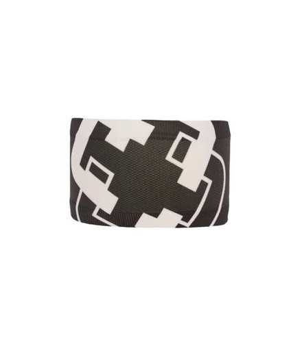 Cinta de pelo de running Arch Max Logo Negro/Blanco