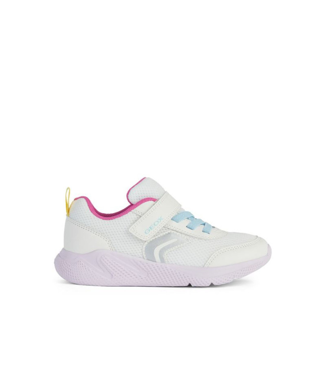 Zapatillas Geox Sprintye Niña Blanco/Multicolor