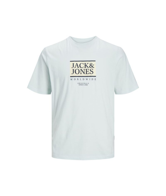 Camiseta Jack & Jones Lafayette Box Hombre Azul...