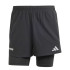 Pantalones de Running adidas Ultimate 2In1 Hombre Negro