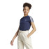 Camiseta adidas Essentials 3 Bandas Mujer Azul