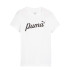 Camiseta Puma Essentials+ Script Blanco Infantil