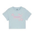 Camiseta Puma GRAPHICS Summer Flow Turquesa Infantil