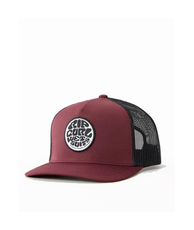 Gorra Rip Curl Wetsuit Icon Trucker Hombre Granate