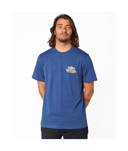 Camiseta de Surf Rip Curl Surf Paradise F&B Hombre Navy