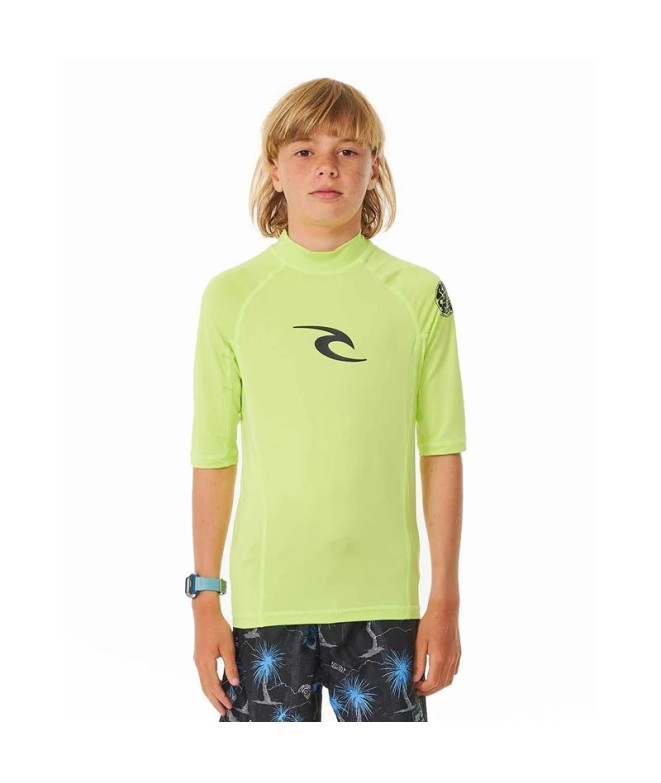 Licra de Surf Rip Curl Brand Wave Upf S/S- Niño...