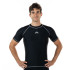 Camiseta de Natación Aquarapid Uv Hombre Negro