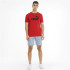 Camiseta Puma Essentials Logo Hombre Rojo