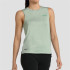 Camiseta de Montaña +8000 Almen Verde Bicolor Mujer