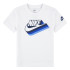 Camiseta Nike Gradient Futura Ss Niño Blanco
