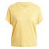 Camiseta de Fitness adidas Essentials Tr-Es 3S Mujer Amarillo