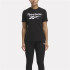 Camiseta Reebok Identity Big Logo Mujer Negro