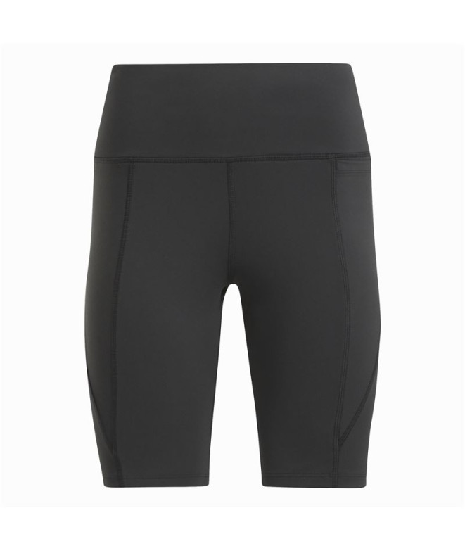 Mallas Reebok Identity Sl Fitted Short Mujer Negro