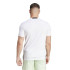 Camiseta de Fitness adidas Essentials D4T Hombre Blanco