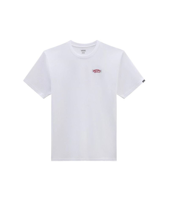 Camiseta Vans Wayrace Blanco Hombre