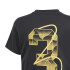 Camiseta adidas Hot G Infantil Negro